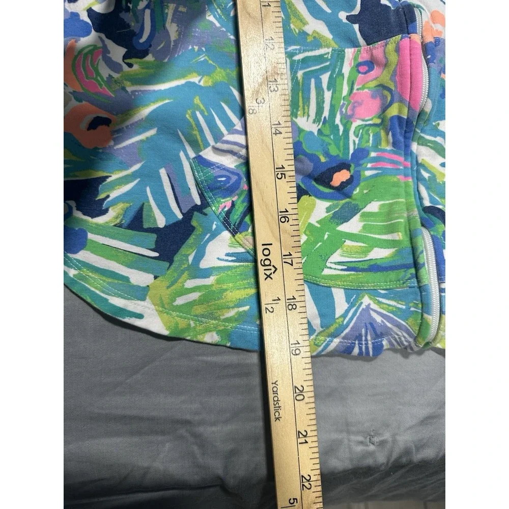 Lilly Pulitzer Girls Colorful Hooded Swimsuit Cover L